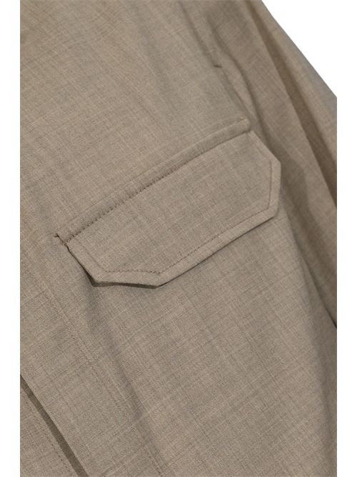 Overshirt David in lana Loro Piana Sabbia BRIGLIA 1949 | DAVID 30011900023